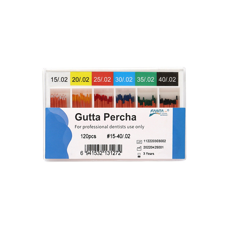 FANTA Cones Gutta Percha taper 2% - Box 120 pcs