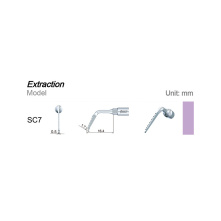 Insert dentaire extraction WOODPECKER DTE - SC7 - wamkey.com
