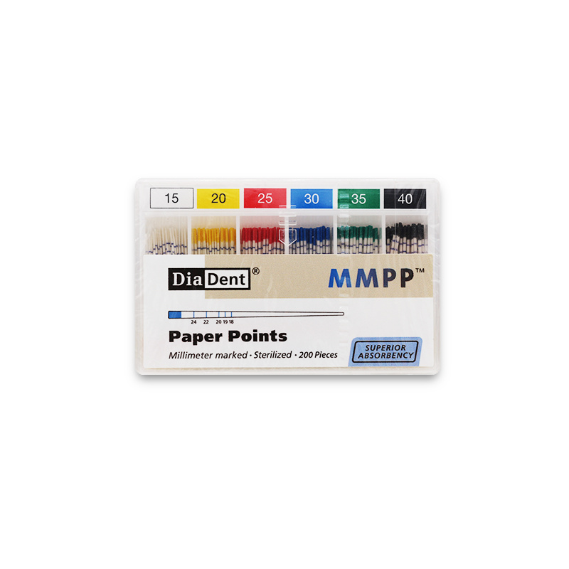 DIADENT - Paper points 2% taper- Assortment of diameters 15-40 or 45-80