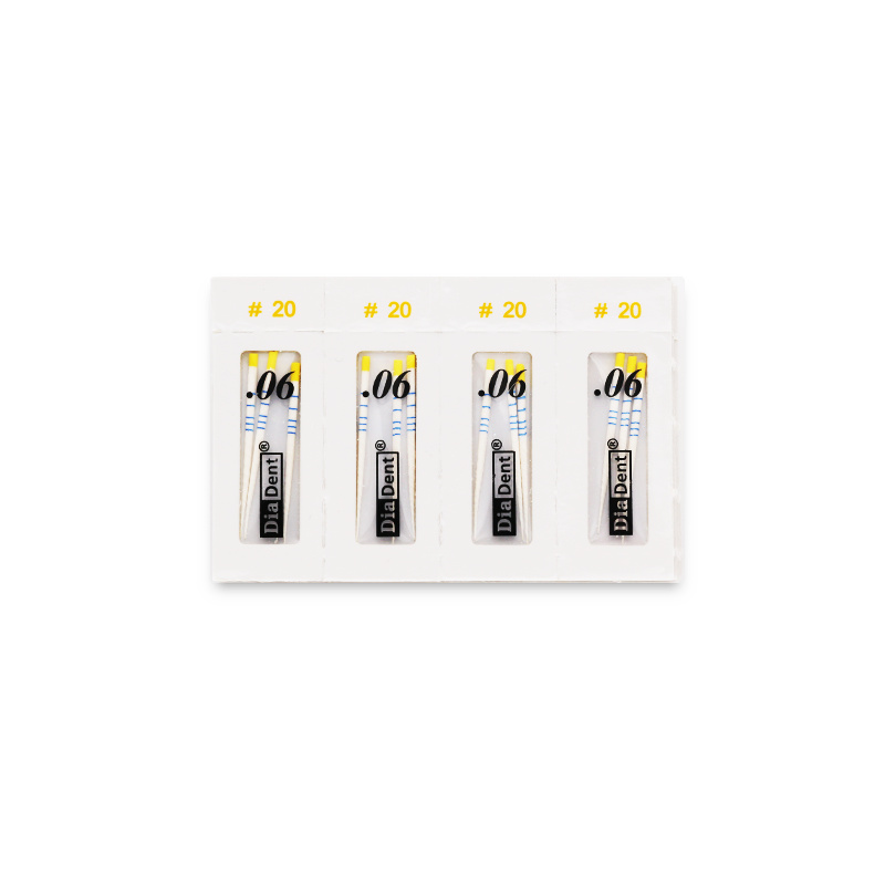 Pointes de papier premium Dia-Pro ISO 4/6% - Blister stérile - Calibrage laser haute précision - Boîte de 120