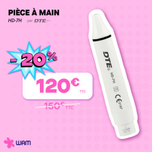 DTE WOODPECKER - Pièce à main HD-7H compatible SATELEC® et NSK®