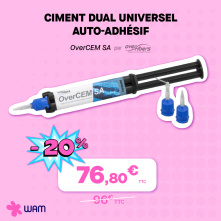 OverCEM SA ciment OverFibers innovant - matériel dentaire - WAM
