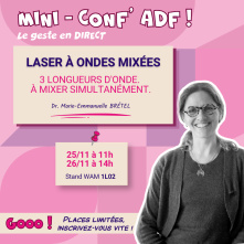 ADF | Mini-Conf' LASER À ONDES MIXÉES | Dr BRÉTEL