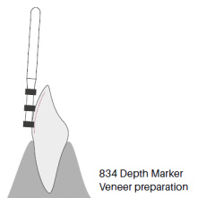 Fraise marqueur profondeur 834