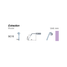 Insert dentaire WOODPECKER DTE - SC15 extraction - wamkey.com