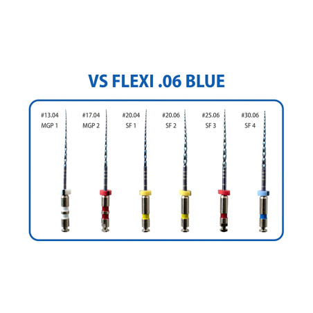 VALDENTAL - Endo files sequence 06% BLUE
