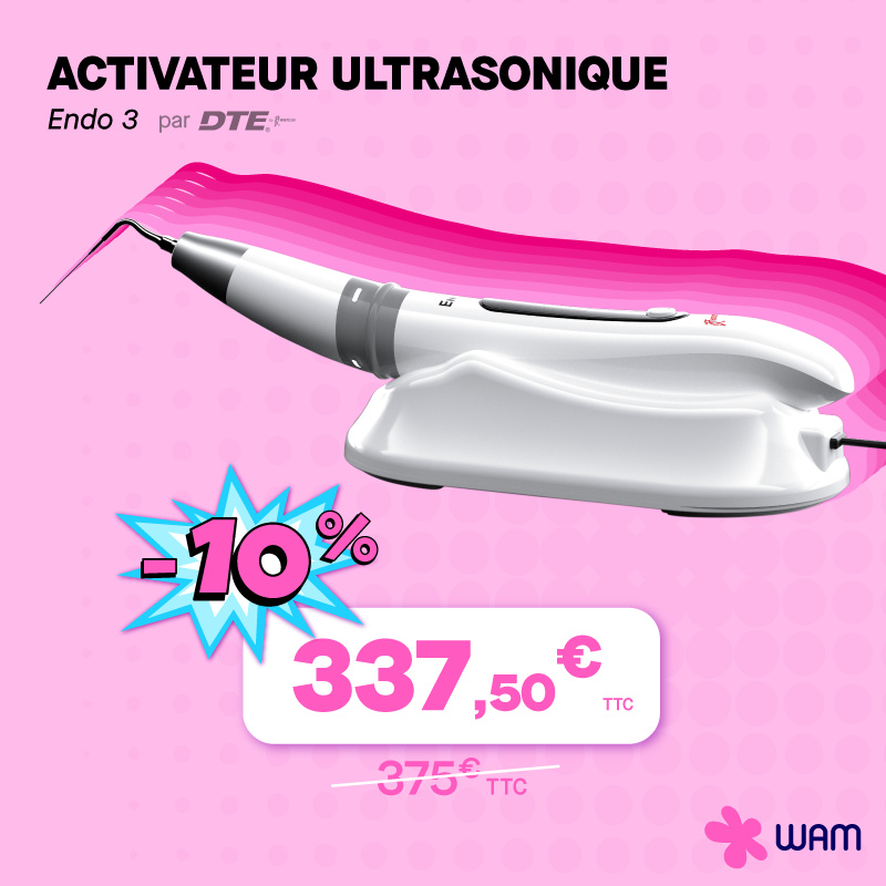 ENDO 3 DTE Woodpecker activateur ultrasonique de solutions d'irrigation ENDO 3 DTE Woodpecker activateur ultrasonique de solutions d'irrigation