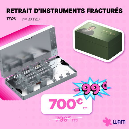 Kit de retrait d'instruments fracturés - Woodpecker DTE - Wamkey.com