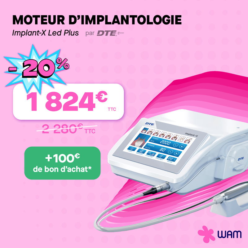 IMPLANT-X LED PLUS Implantology motor by WOODPECKER DTE on wamkey.com