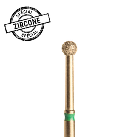 Fraise diamantée ZD ronde et longue 801L