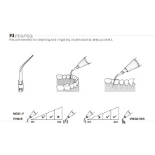 DTE WOODPECKER - Kit Détartrage - Inserts ultrasons compatibles EMS®/WOODPECKER®