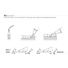 DTE WOODPECKER - Kit Détartrage - Inserts ultrasons compatibles EMS®/WOODPECKER®