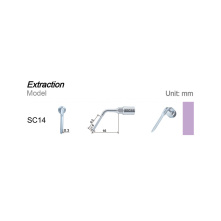 Insert dentaire WOODPECKER DTE - SC14 extraction - Wamkey.com Insert dentaire WOODPECKER DTE - SC14 extraction - Wamkey.com