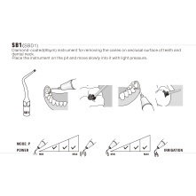DTE WOODPECKER - Kit Excavation a minima - Inserts ultrasons compatibles EMS®
