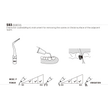Kit Inserts ultrasons - Excavation a minima de WOODPECKER DTE