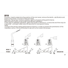 Kit Inserts ultrasons - Cavité d'accès de WOODPECKER DTE