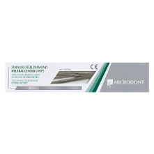 Stainless steel diamond strips with neutral center Microdont - WamKey.com