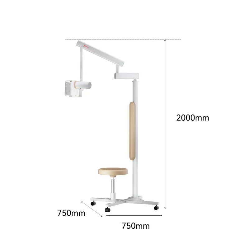 Pied roulant avec assise pour générateur rayon X DTE Woodpecker - WamKey.com