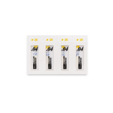 Pointes de papier premium Dia-Pro ISO 4/6% - Blister stérile - Calibrage laser haute précision - Boîte de 120