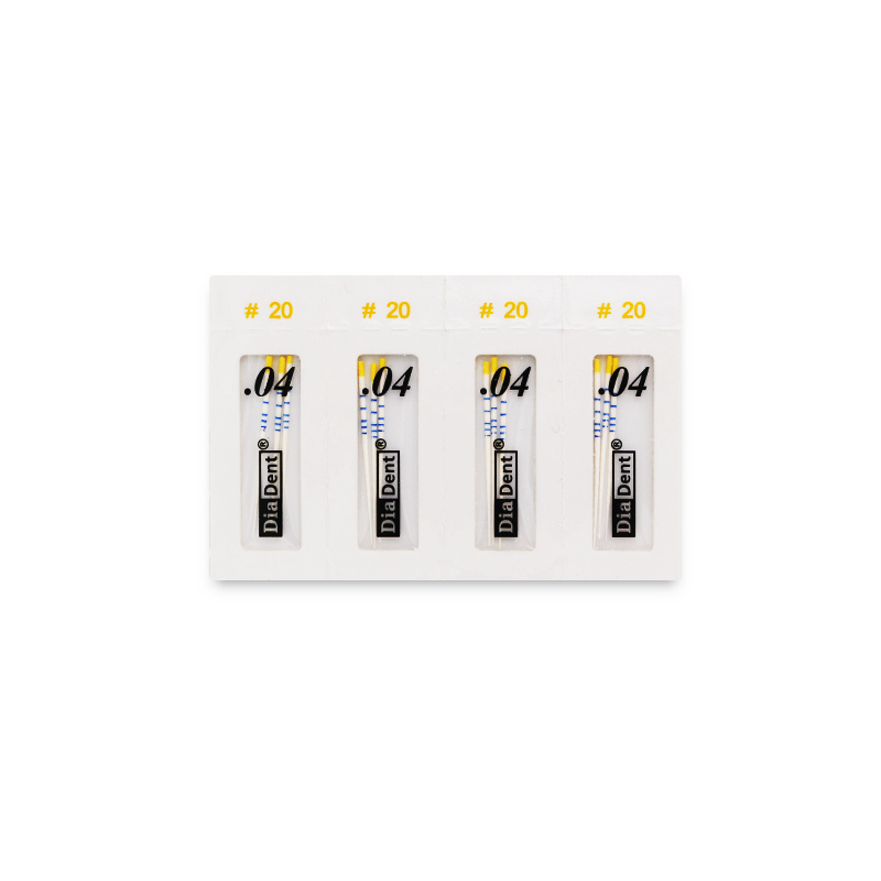 DIADENT • Pointes de papier premium Dia-Pro ISO 4/6% - Blister stérile - Calibrage laser haute précision - Boîte de 120