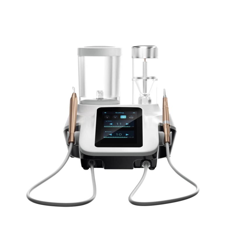 DTE WOODPECKER - PT-B - Détartreur-aéropolisseur 5-en-1 + 2 poudres OFFERTES