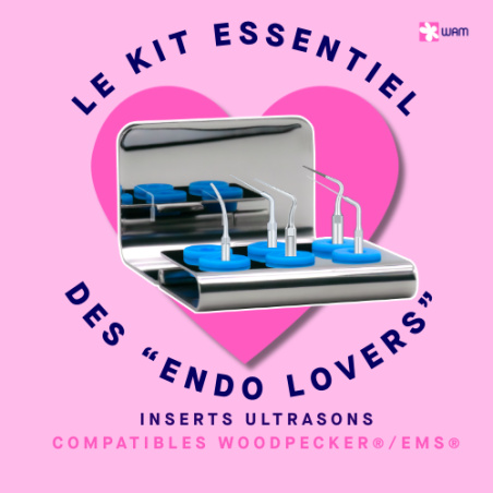 Kit Inserts ultrasons ENDOLOVERS by Dr Lacurie