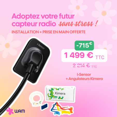 Pack Capteur Radio I-Sensor & Angulateurs TrollByte Kimera