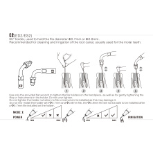 DTE WOODPECKER - INSERT ED2 + 6 limes K en niti