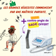 IMPLANT-X LED PLUS Moteur d'implantologie WOODPECKER DTE sur wamkey.com