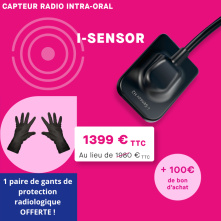Pack I-Sensor Capteur radio & Gants X-Ray OFFERTS - DTE WOODPECKER/AGSA