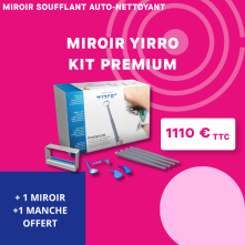 YIRRO-PLUS - Kit Comfort miroirs auto-nettoyants + 1miroir avec manche OFFERT