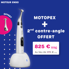 DTE WOODPECKER - Endo motor Motopex + 2 contra angles