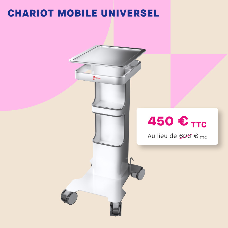 Chariot dentaire pour AP-B ou PT-B - DTE Woodpecker - WamKey.com