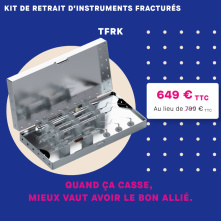 Kit de retrait d'instruments fracturés - Woodpecker DTE - Wamkey.com