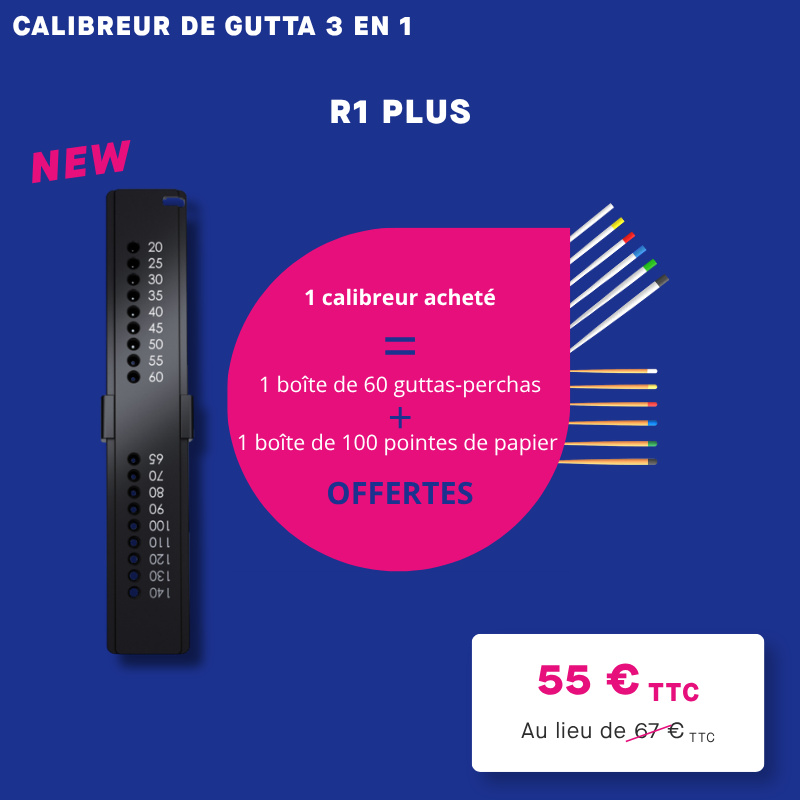 DTE WOODPECKER - Calibreur de gutta + Consommables OFFERTS !