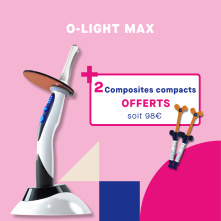 PACK O-LIGHT MAX + Composite compact en résine ( 2 seringues)