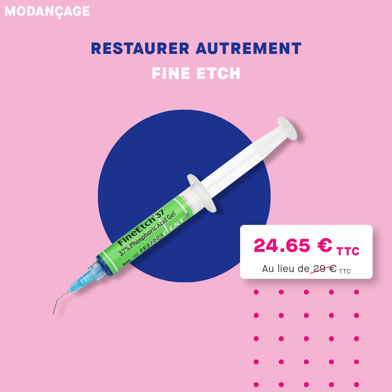 SPIDENT - FineEtch Gel de mordançage - 3 x 5ml SPIDENT - FineEtch Gel de mordançage - 3 x 5ml
