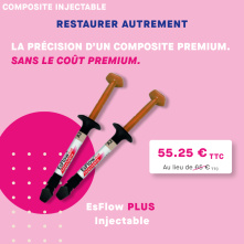 SPIDENT- Composite injectable fluide EsFlow PLUS Injectbale