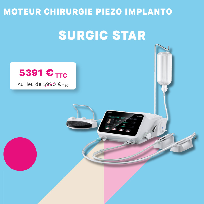Surgic Star - Moteur 3 en 1 de chirurgie + piezo + implanto - DTE® | Wamkey.com
