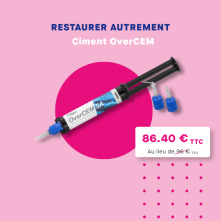 OverCEM SA ciment OverFibers innovant - matériel dentaire - WAM
