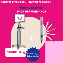 PANDA Performance Pack: PANDA SMART Intraoral Scanner + BAMBOO ULTRA Mobile Workstation