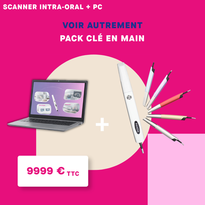 PANDA - TURNKEY PACK - Intraoral Scanner + PC PANDA - TURNKEY PACK - Intraoral Scanner + PC
