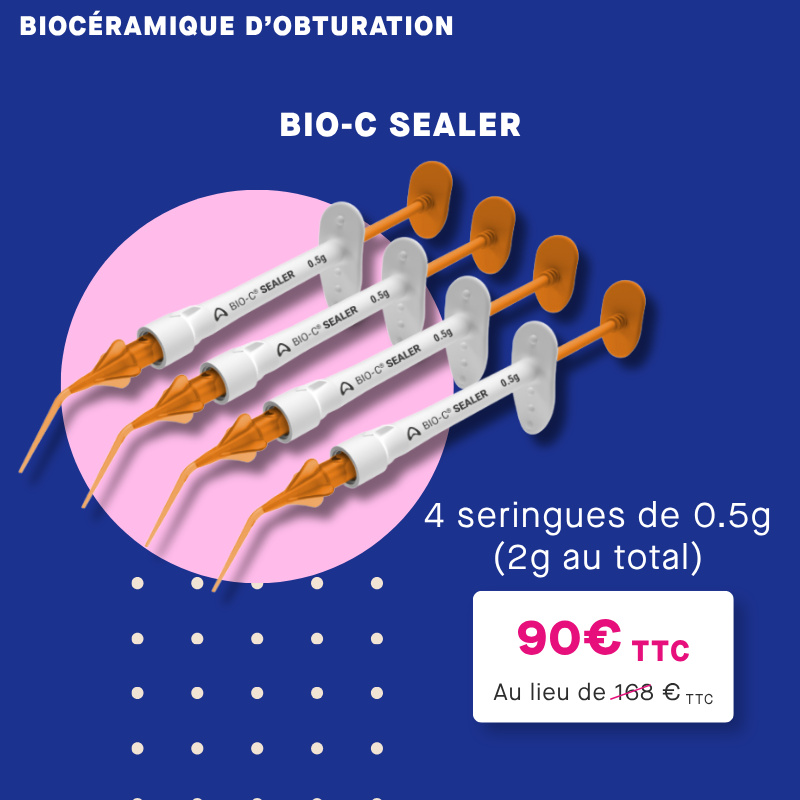 ANGELUS - BIO C SEALER Bioceramic (4 x 0.5g + 20 tips)