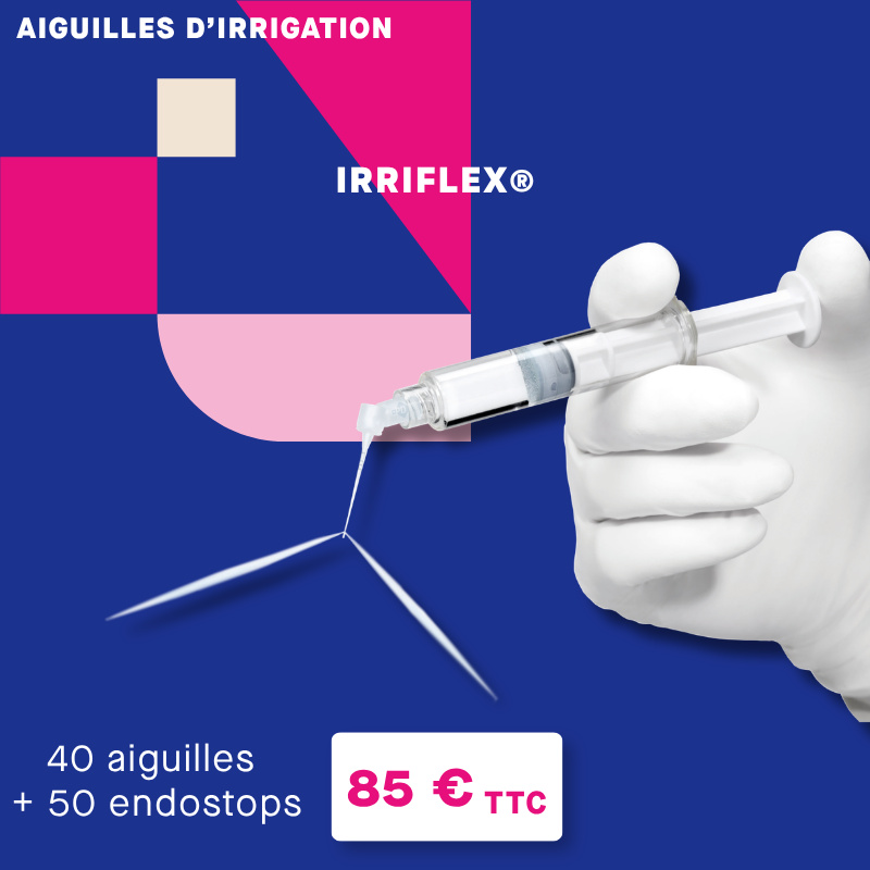 PD DENTAL - Irriflex® with Endostops - Flexible root canal irrigation needle