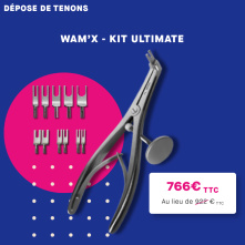 WAM’X® – PINCE DESCELLEMENT TENONS - Kit Ultimate | Complet avec étriers universels + SuperQuick