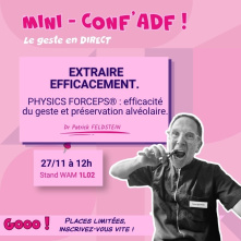 EXTRACTIONS ATRAUMATIQUES | Dr FELDSTEIN | 27/11 à 12h
