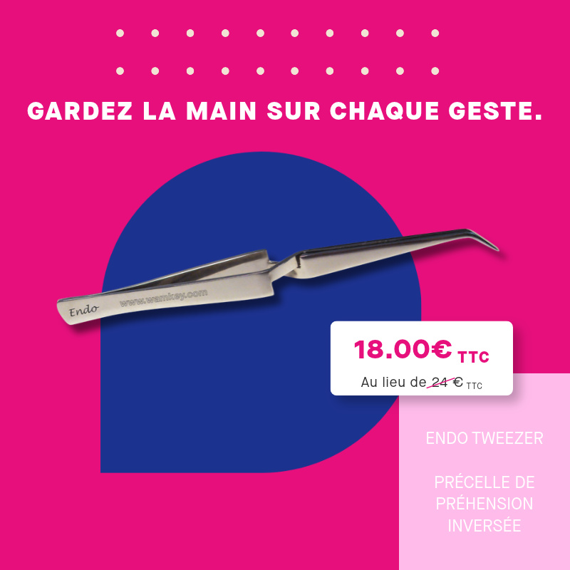 ENDO TWEEZERS - Précelles de préhension inversées pour endodontie ENDO TWEEZERS - Précelles de préhension inversées pour endodontie