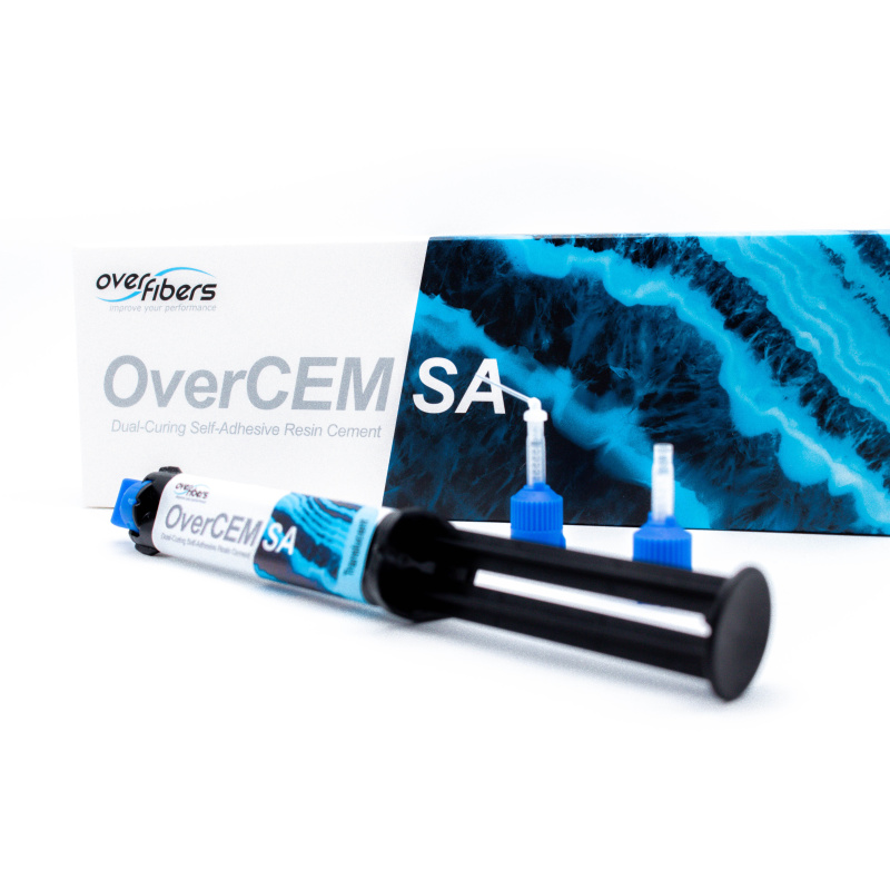 OVERFIBERS - Dual Curing Self Adhesive Resine Ciment OverCEM SA