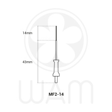 Embouts de chirurgie parodontologie et endodontie pour Laser LX16+ WOODPECKER DTE