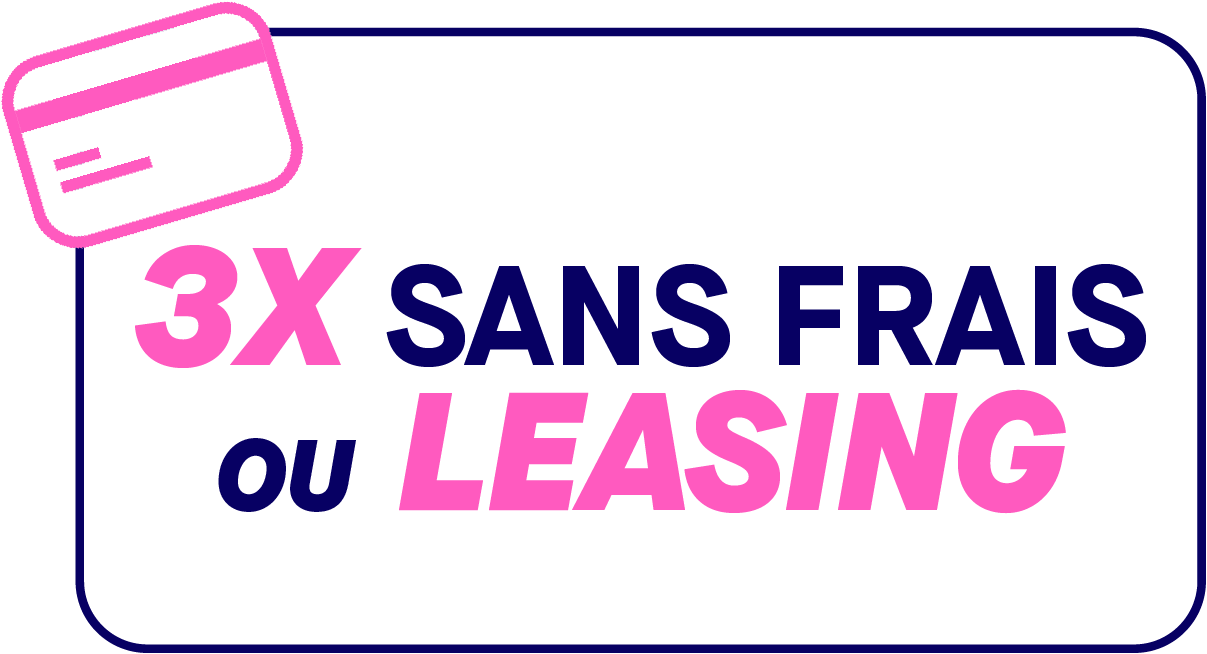 3x sans frais ou leasing
